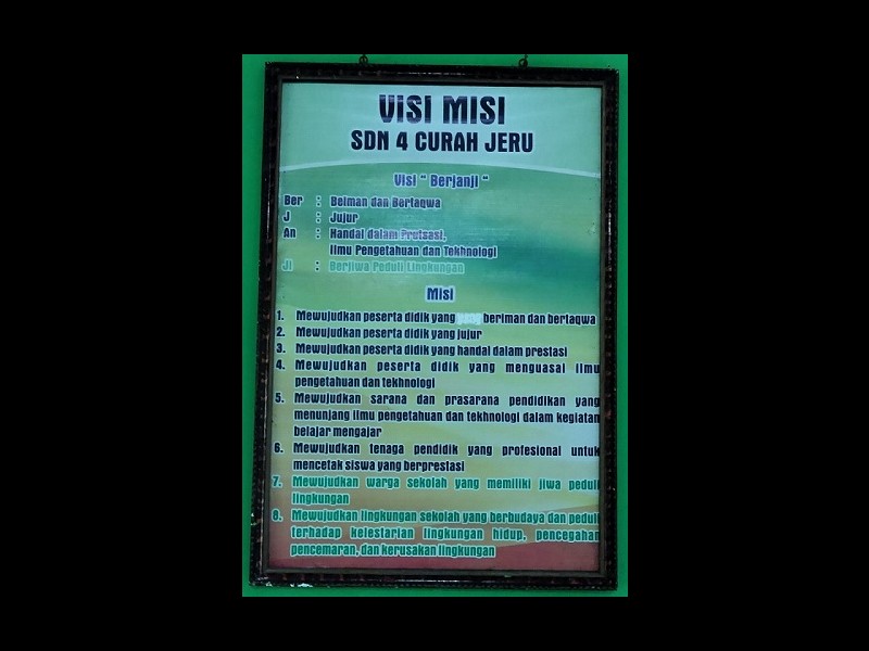 Struktur Organisasi - SD NEGERI 4 CURAH JERU